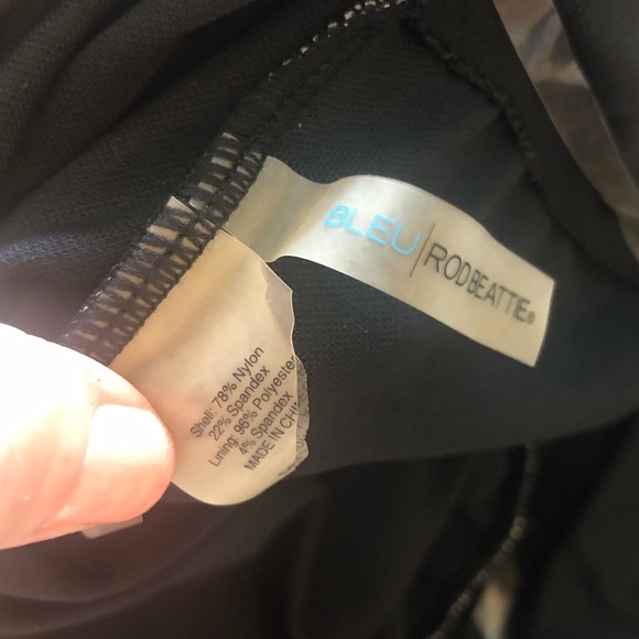 Bleu Rod Beattie NWOT Printed 1 Piece Swimsuit 10 - Picture 9 of 12